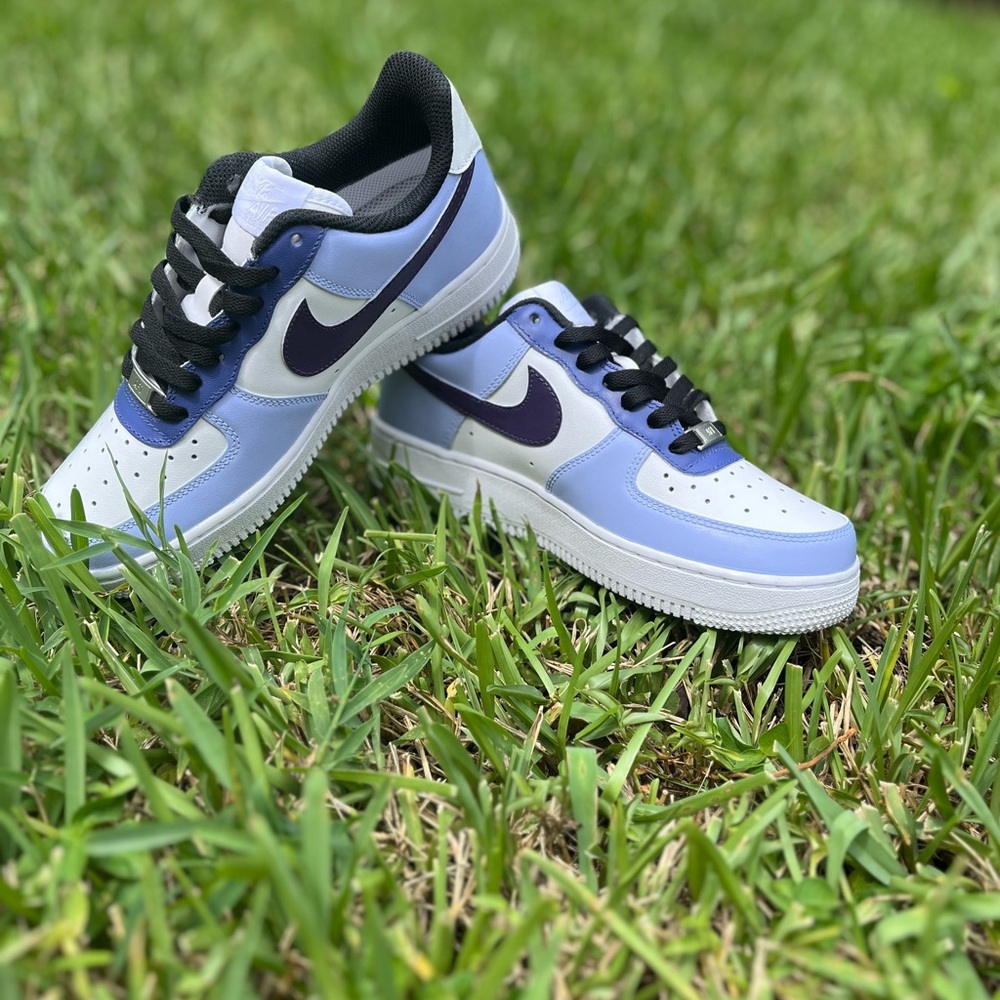 Kuromi Air Force 1 Nike Shoes Youth Sizes - Picture 7 of 8